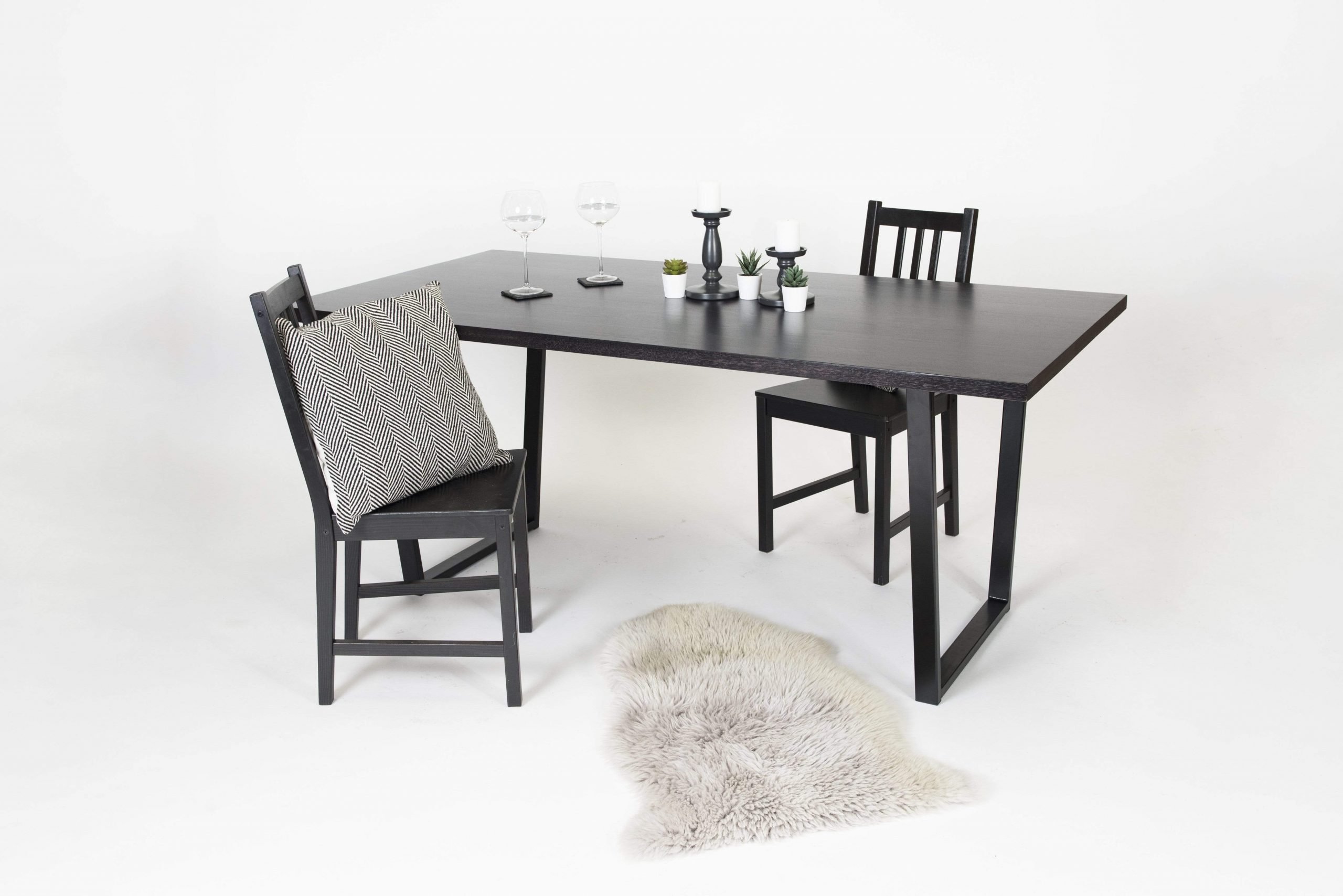 Black And Oak Kitchen Table Sets : Stunning Dining Sets Unique Modern