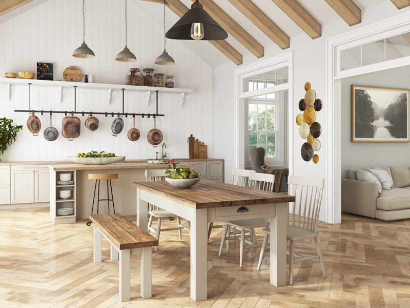 Farmhouse Kitchen & Dining Tables Grain & Frame