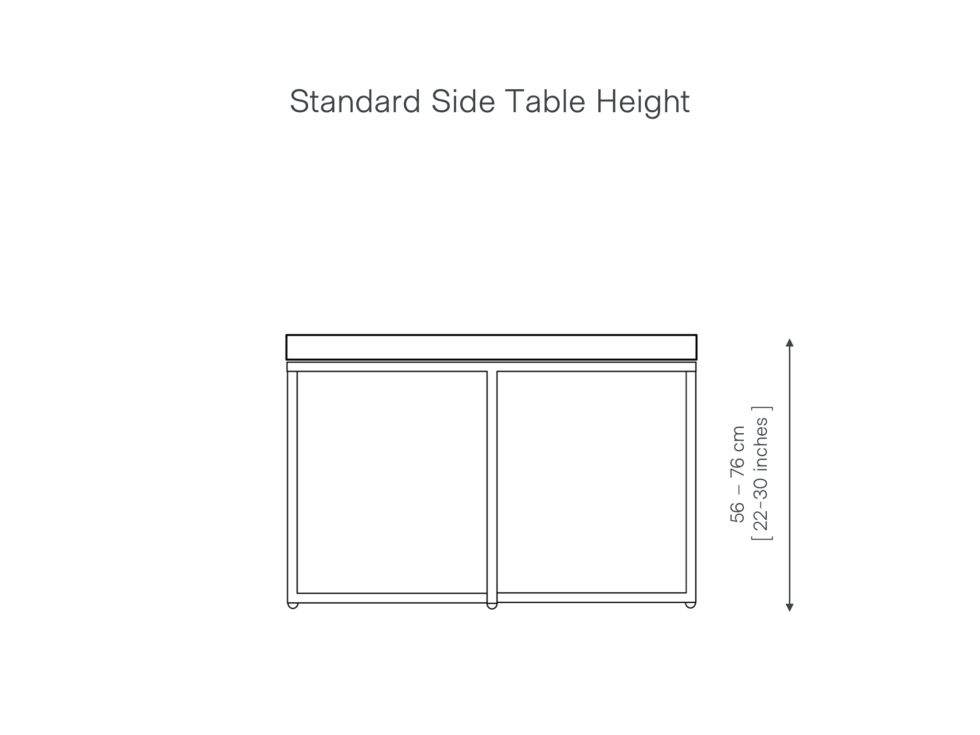 Standard Chair And Table Heights In The UK Grain & Frame
