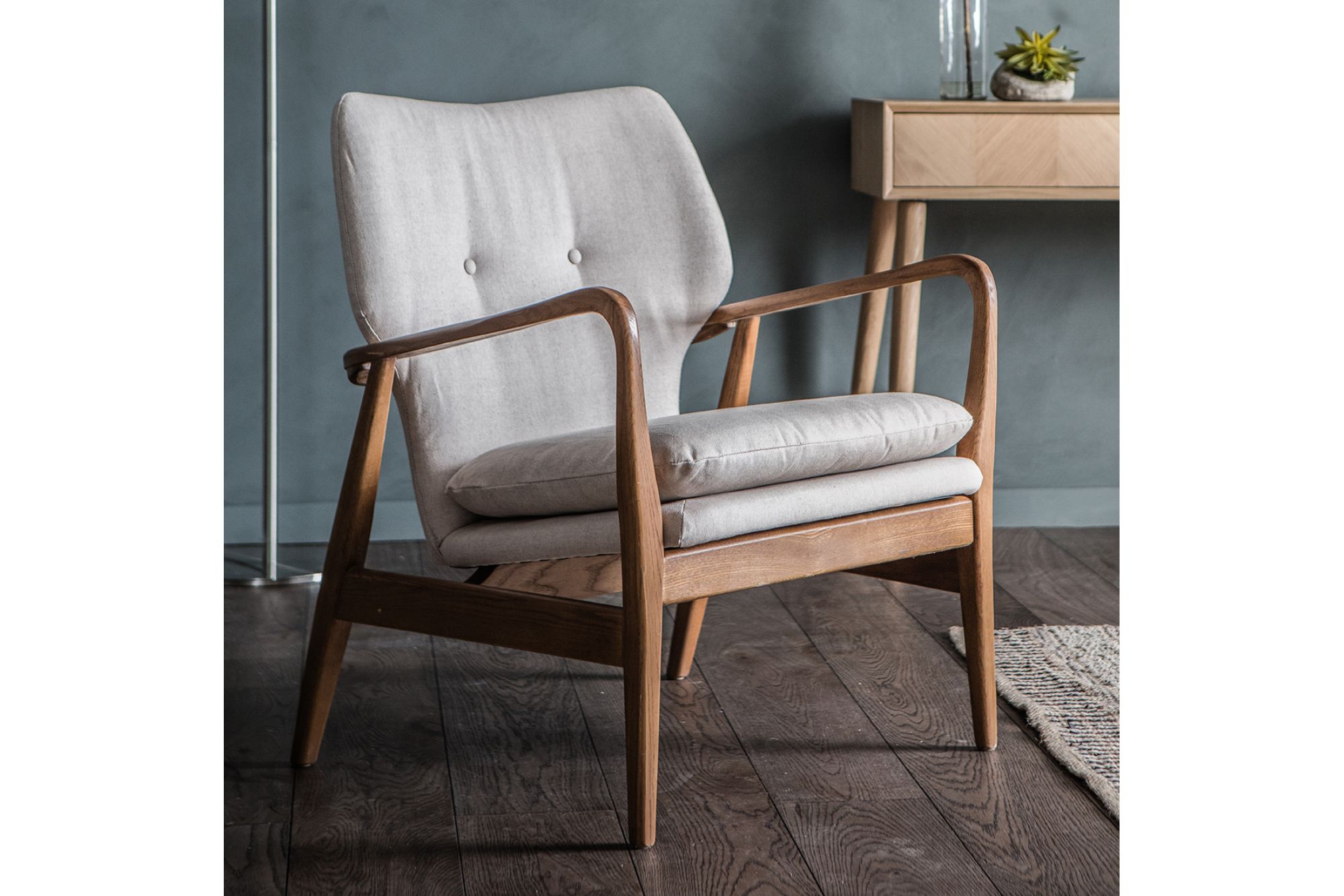 Grain and Frame Joseph Natural Armchair 2