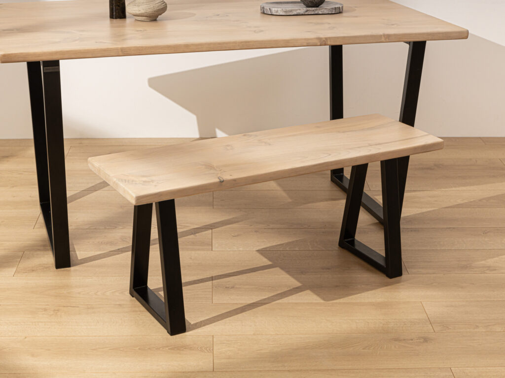 Grain and Frame Light Industrial Dining Table 4 Grain and Frame Light Industrial Dining Table 4