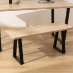 Grain and Frame Light Industrial Dining Table 4