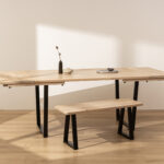 Grain and Frame Light Industrial Dining Table 5