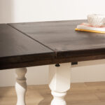 Grain and Frame Dark Farmhouse Dining Table 0