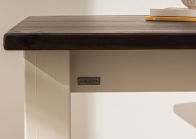 Grain and Frame Dark Farmhouse Dining Table 3