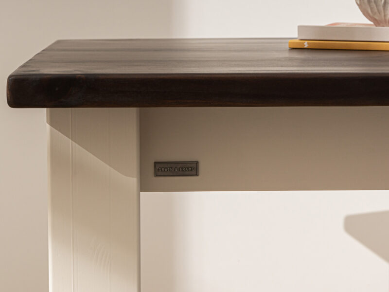 Grain and Frame - Dark Farmhouse Dining Table 3
