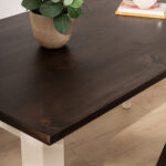 Grain and Frame Dark Farmhouse Dining Table 4