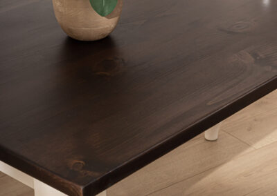 Grain and Frame Dark Farmhouse Dining Table 4
