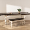 Grain and Frame - Dark Farmhouse Dining Table 5