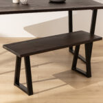 Grain and Frame Dark Industrial Dining Table 4