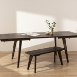 Grain and Frame Dark Scandinavian Dining Table 0