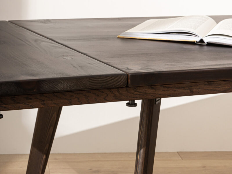 Grain and Frame - Dark Scandinavian Dining Table 1