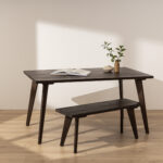 Grain and Frame Dark Scandinavian Dining Table 2