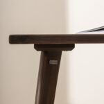 Grain and Frame Dark Scandinavian Dining Table 3