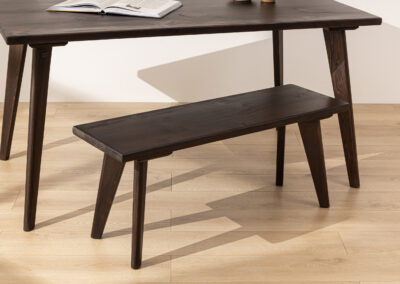 Grain and Frame Dark Scandinavian Dining Table 4