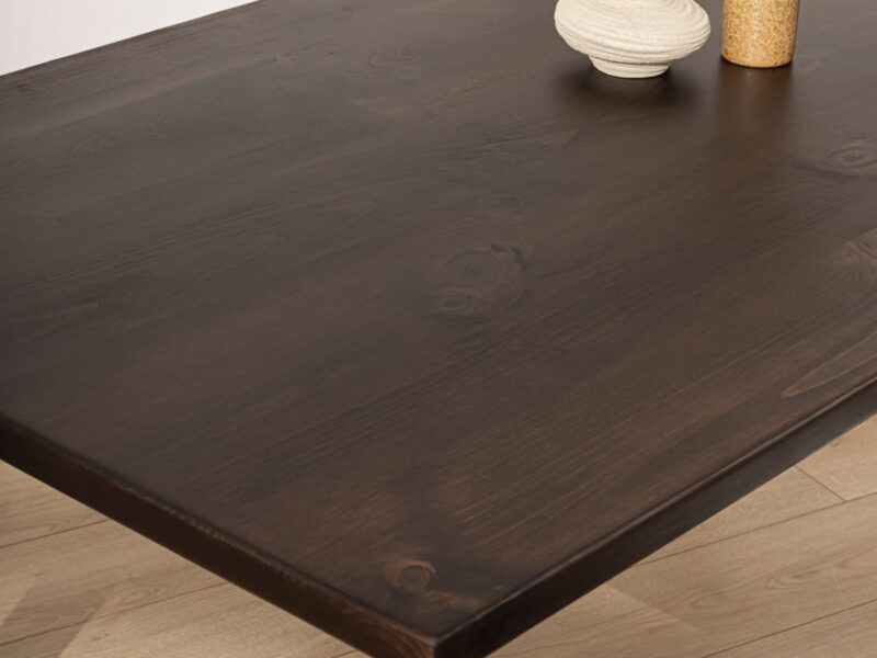 Grain and Frame - Dark Scandinavian Dining Table 5