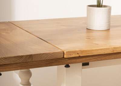 Grain and Frame Natural Farmhouse Dining Table 0