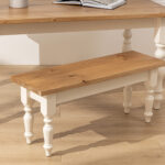 Grain and Frame Natural Farmhouse Dining Table 4