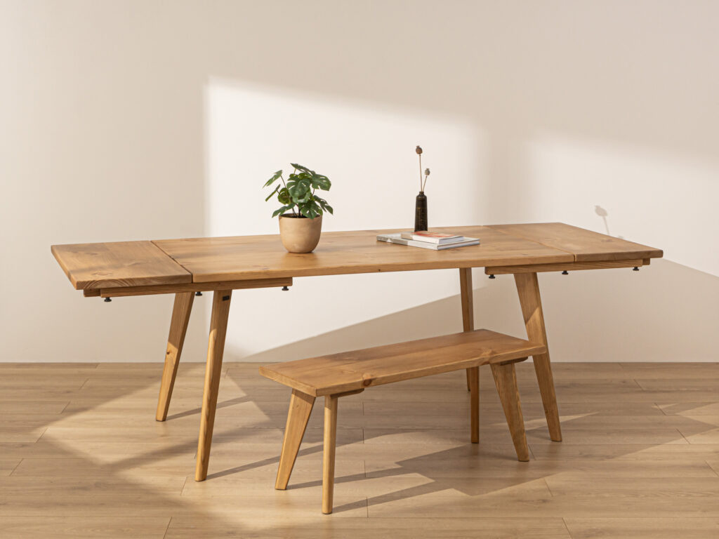 Grain and Frame Natural Scandinavian Dining Table 5