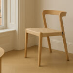 Grain and Frame Light Scandinavian Solid Oak Dining Chair rev 002 Lifestyle
