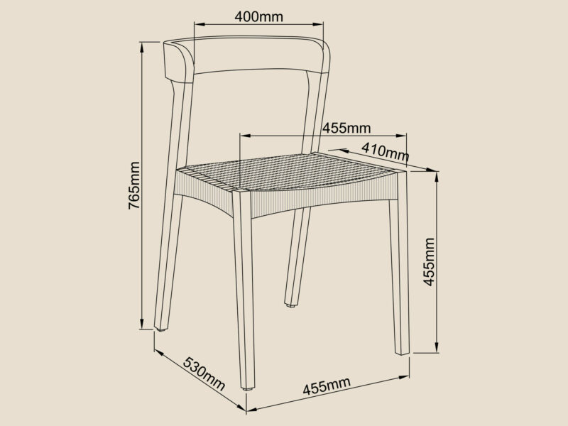 Scandinavian Dining Chair Dimensions