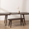 Grain and Frame - Dark Solid Oak Scandinavian Dining Table 1