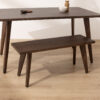 Grain and Frame - Dark Solid Oak Scandinavian Dining Table 2