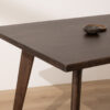 Grain and Frame - Dark Solid Oak Scandinavian Dining Table 3