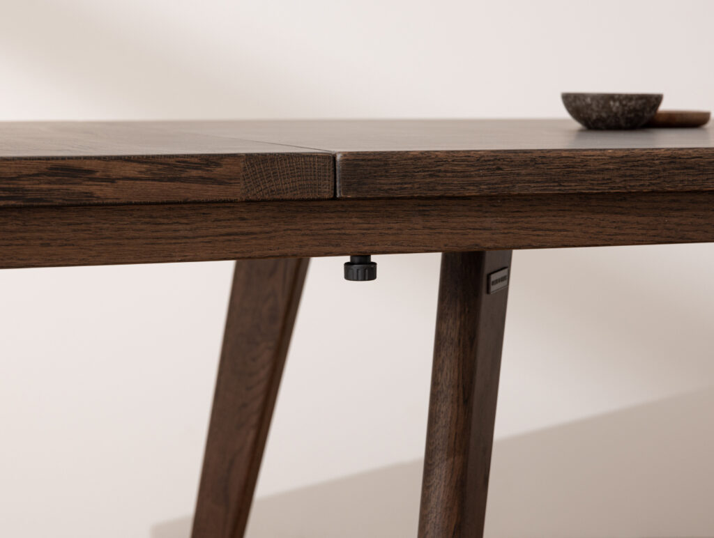 Grain and Frame Dark Solid Oak Scandinavian Dining Table 5 Grain and Frame Dark Solid Oak Scandinavian Dining Table 5