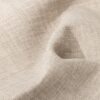 Oatmeal linen chair fabric, close up