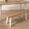 Grain and Frame - Light Solid Oak Modern Farmhouse Dining Table 3