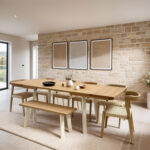 Grain and Frame Light Oak Extendable Farmhouse 6 10 Seater with Chairs 4x3 2k