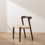 Grain and Frame Dark Scandinavian Solid Oak Dining Chair rev 002 1