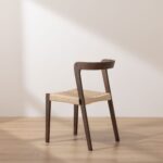 Grain and Frame Dark Scandinavian Solid Oak Dining Chair rev 002 3