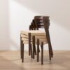 Grain and Frame - Dark Scandinavian Solid Oak Dining Chair - 4