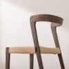 Grain and Frame - Dark Scandinavian Solid Oak Dining Chair - 6