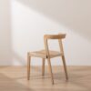 Grain and Frame - Light Scandinavian Solid Oak Dining Chair - 54