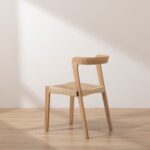 Grain and Frame Light Scandinavian Solid Oak Dining Chair rev 002 54