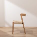 Grain and Frame Light Scandinavian Solid Oak Dining Chair rev 002 55