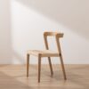 Grain and Frame - Light Scandinavian Solid Oak Dining Chair - 56
