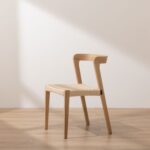 Grain and Frame Light Scandinavian Solid Oak Dining Chair rev 002 56