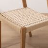 Grain and Frame - Natural Scandinavian Solid Oak Dining Chair - 2