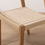 Grain and Frame Natural Scandinavian Solid Oak Dining Chair rev 002 2