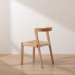 Grain and Frame Natural Scandinavian Solid Oak Dining Chair rev 002 4