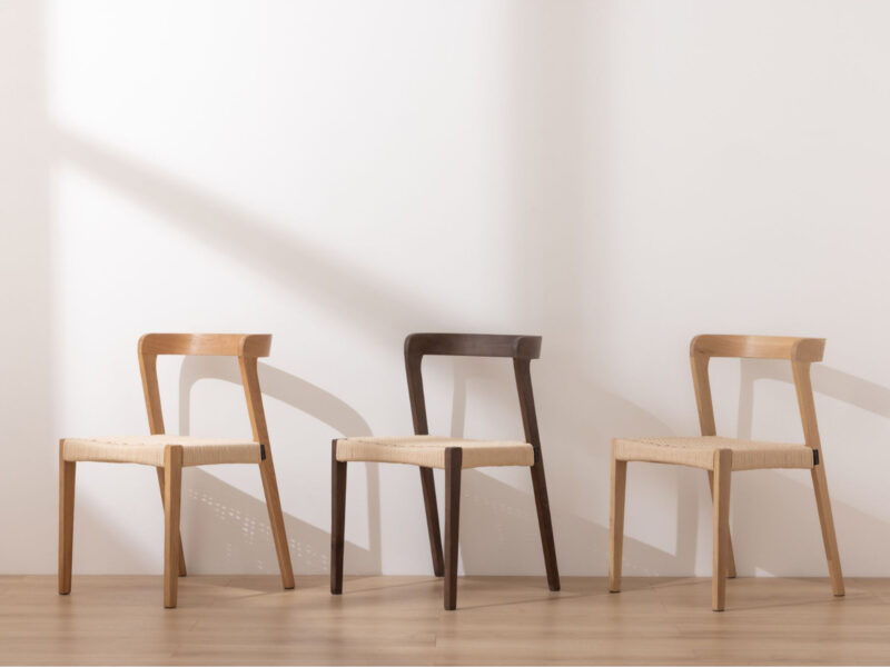 Grain and Frame - Scandinavian Solid Oak Dining Chairs All