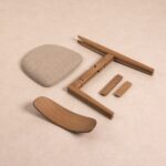 Grain and Frame Assembly Instruction Solid Oak Scandinavian Dining Chair