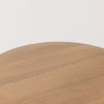 Grain and Frame Light Solid Oak Scandinavian Dining Stool 4