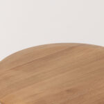 Grain and Frame Natural Solid Oak Scandinavian Dining Stool 3.jpg
