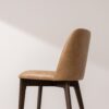 Grain and Frame   Dark Solid Oak Dining Chair 03 with Oatmeal Linen 4