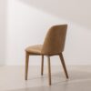 Grain and Frame   Light Solid Oak Dining Chair 03 with Light Vegan Leather 3